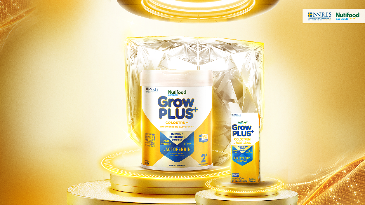 Nutifood GrowPLUS+ Colostrum Lactoferrin – Bí quyết giúp trẻ "xây lá chắn kim cương" nâng cao đề kháng- Ảnh 2.