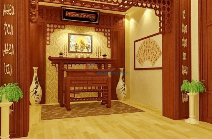 Đây mới là màu sơn cho không gian thờ cúng thu hút năng lượng tích cực, mang lại may mắn cho gia đình- Ảnh 2.