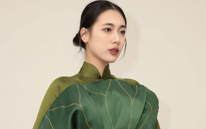 Ngắm nhan sắc của nữ sinh vừa đạt danh hiệu Hoa kh&ocirc;i Ngoại thương  - Ảnh 5.