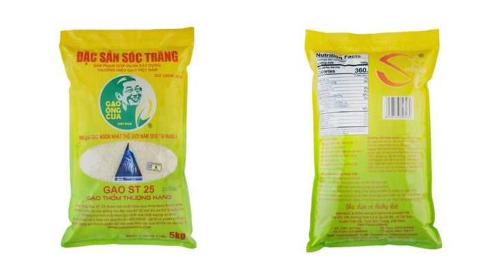 Cách nhận biết gạo ST25 thật - Ảnh 2. Cách nhận biết gạo ST25 thật - Ảnh 2.