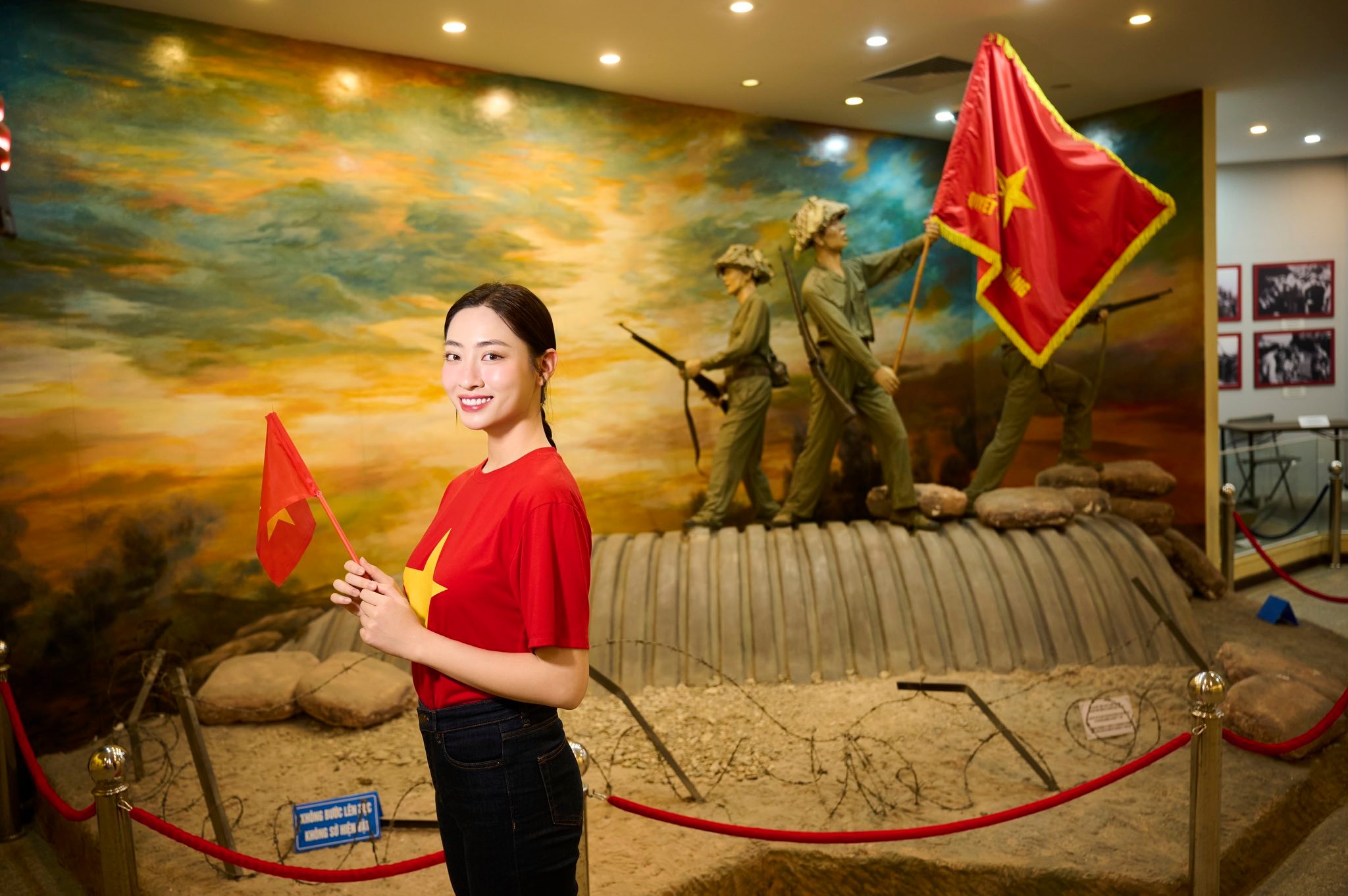 Hoa hậu quê Cao Bằng có hoạt động ý nghĩa nhân kỷ niệm Chiến thắng Điện Biên Phủ- Ảnh 3.