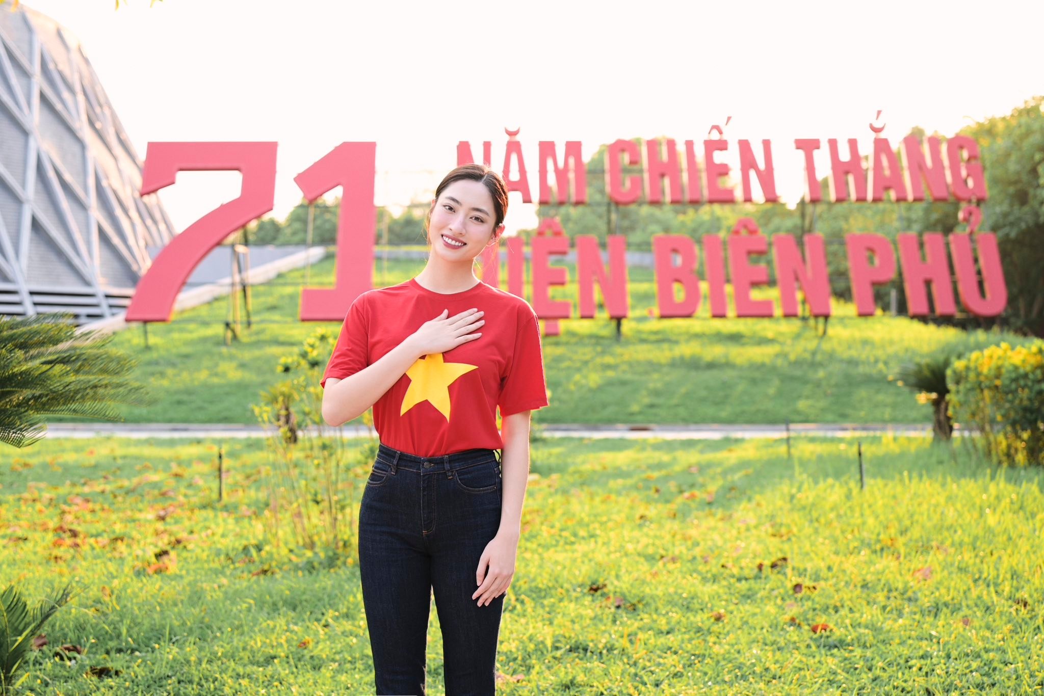 Hoa hậu quê Cao Bằng có hoạt động ý nghĩa nhân kỷ niệm Chiến thắng Điện Biên Phủ- Ảnh 1.