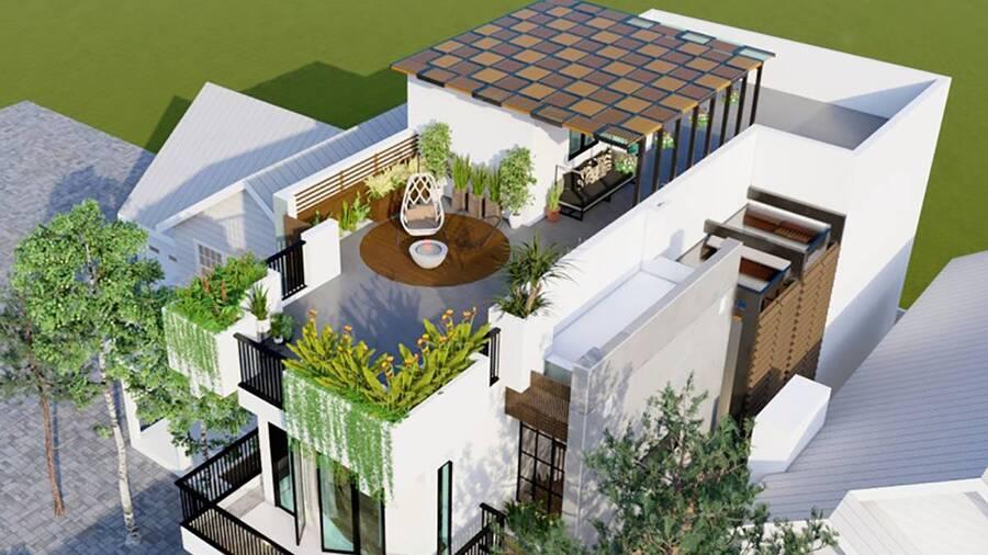 Cần lưu ý gì khi thiết kế tầng tum - Ảnh 2.
