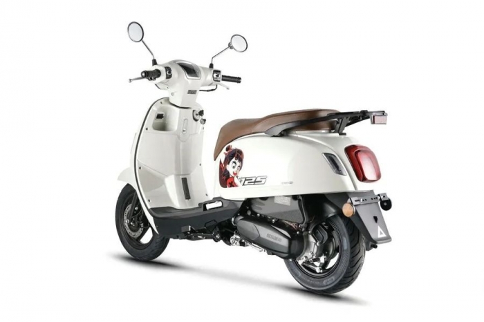 Xe ga 125cc giá 18 triệu đồng đẹp cổ điển có ABS sánh ngang SH Mode, rẻ hơn Vision, chỉ ngang xe số Wave Alpha- Ảnh 4. Xe ga 125cc giá 18 triệu đồng đẹp cổ điển có ABS sánh ngang SH Mode, rẻ hơn Vision, chỉ ngang xe số Wave Alpha- Ảnh 4.