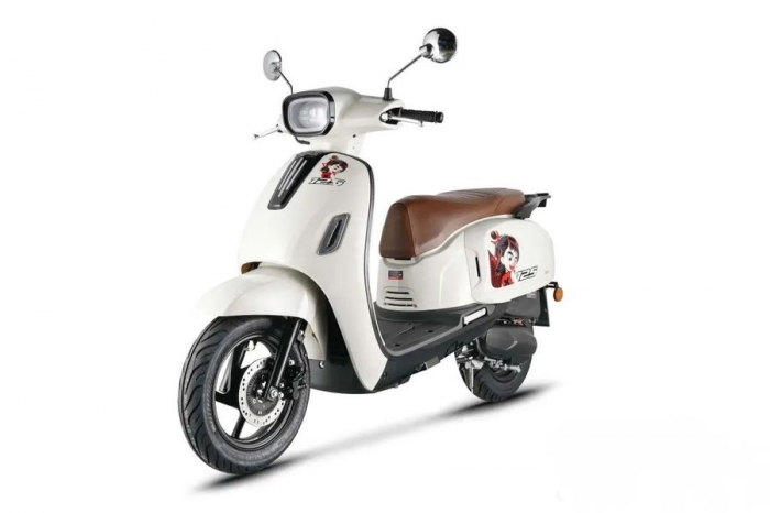 Xe ga 125cc giá 18 triệu đồng đẹp cổ điển có ABS sánh ngang SH Mode, rẻ hơn Vision, chỉ ngang xe số Wave Alpha- Ảnh 6. Xe ga 125cc giá 18 triệu đồng đẹp cổ điển có ABS sánh ngang SH Mode, rẻ hơn Vision, chỉ ngang xe số Wave Alpha- Ảnh 6.
