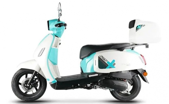Xe ga 125cc giá 18 triệu đồng đẹp cổ điển có ABS sánh ngang SH Mode, rẻ hơn Vision, chỉ ngang xe số Wave Alpha- Ảnh 7. Xe ga 125cc giá 18 triệu đồng đẹp cổ điển có ABS sánh ngang SH Mode, rẻ hơn Vision, chỉ ngang xe số Wave Alpha- Ảnh 7.