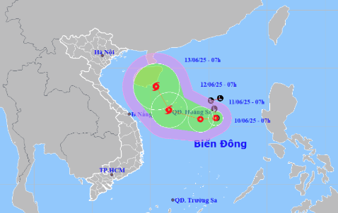 Tin mới nhất về áp thấp nhiệt đới khả năng mạnh lên thành bão số 1 - Ảnh 2. Tin mới nhất về áp thấp nhiệt đới khả năng mạnh lên thành bão số 1 - Ảnh 2.