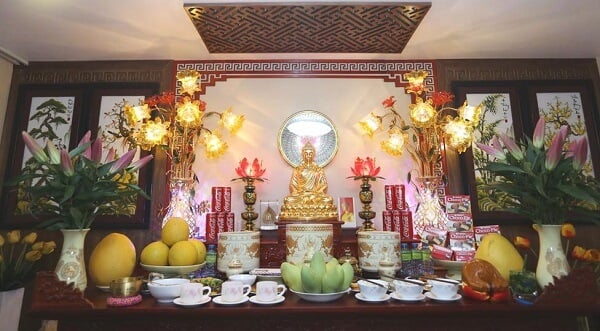 Những lưu ý khi bài trí bàn thờ Phật- Ảnh 5. Những lưu ý khi bài trí bàn thờ Phật- Ảnh 5.