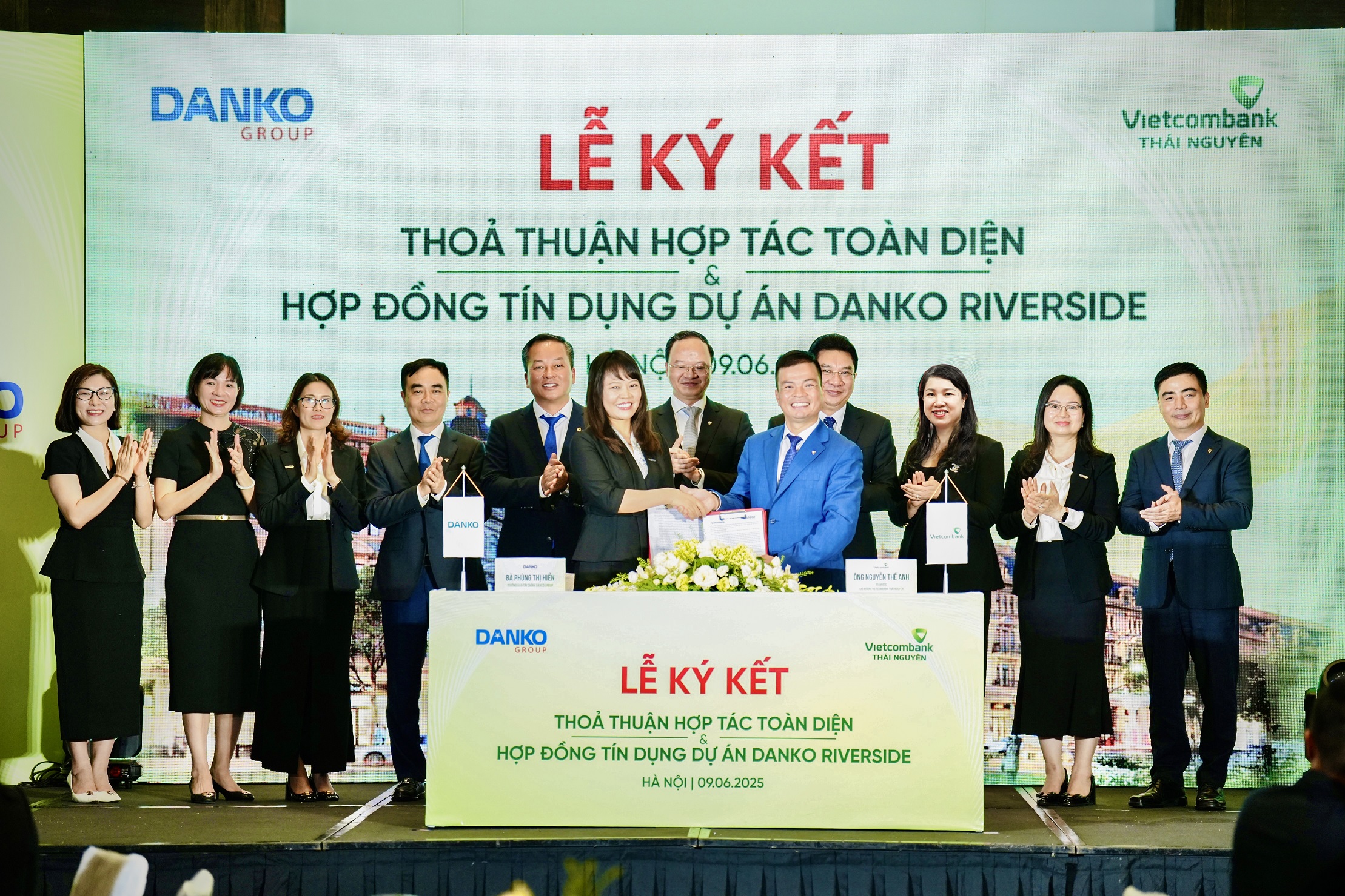 Danko Group và Vietcombank ký kết thoả thuận hợp tác toàn diện- Ảnh 1.