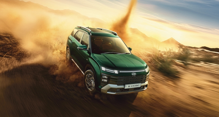 Xe gầm cao SUV hạng C giá 479 triệu đồng của Hyundai đẹp chẳng kém Toyota Fortuner, Everest, rẻ hơn SUV hạng B có gì đặc biệt khi ra mắt ở Ấn Độ?- Ảnh 4. Xe gầm cao SUV hạng C giá 479 triệu đồng của Hyundai đẹp chẳng kém Toyota Fortuner, Everest, rẻ hơn SUV hạng B có gì đặc biệt khi ra mắt ở Ấn Độ?- Ảnh 4.