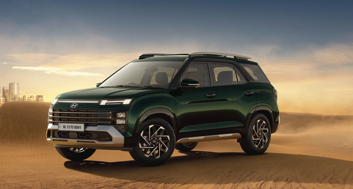 Xe gầm cao SUV hạng C giá 479 triệu đồng của Hyundai đẹp chẳng kém Toyota Fortuner, Everest, rẻ hơn SUV hạng B có gì đặc biệt khi ra mắt ở Ấn Độ?- Ảnh 2. Xe gầm cao SUV hạng C giá 479 triệu đồng của Hyundai đẹp chẳng kém Toyota Fortuner, Everest, rẻ hơn SUV hạng B có gì đặc biệt khi ra mắt ở Ấn Độ?- Ảnh 2.