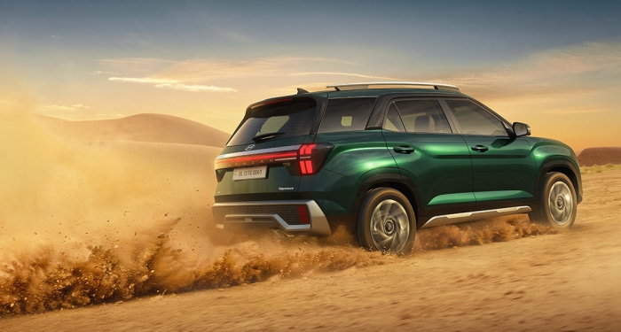 Xe gầm cao SUV hạng C giá 479 triệu đồng của Hyundai đẹp chẳng kém Toyota Fortuner, Everest, rẻ hơn SUV hạng B có gì đặc biệt khi ra mắt ở Ấn Độ?- Ảnh 5. Xe gầm cao SUV hạng C giá 479 triệu đồng của Hyundai đẹp chẳng kém Toyota Fortuner, Everest, rẻ hơn SUV hạng B có gì đặc biệt khi ra mắt ở Ấn Độ?- Ảnh 5.