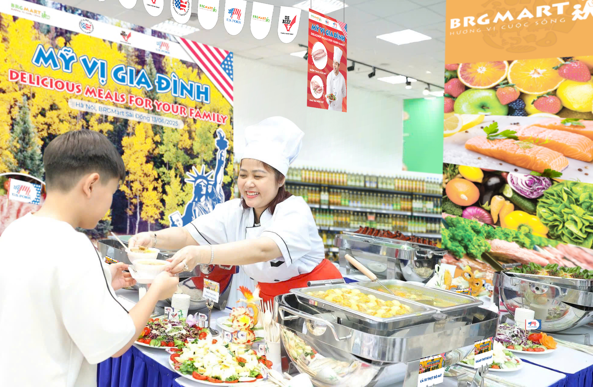 Brgmart mang ẩm thực Hoa Kỳ tới bàn ăn người Việt- Ảnh 2. Brgmart mang ẩm thực Hoa Kỳ tới bàn ăn người Việt- Ảnh 2.