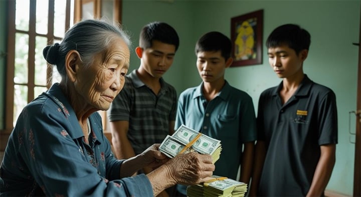 Mẹ bán nhà chia tiền cho 3 con, chúng tôi bật khóc khi biết sự thật đau lòng - Ảnh 1. Mẹ bán nhà chia tiền cho 3 con, chúng tôi bật khóc khi biết sự thật đau lòng - Ảnh 1.