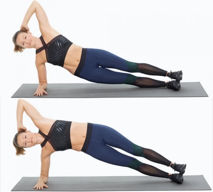 8 biến thể Plank giúp giảm mỡ toàn thân, bụng săn chắc siêu đẹp- Ảnh 4. 8 biến thể Plank giúp giảm mỡ toàn thân, bụng săn chắc siêu đẹp- Ảnh 4.