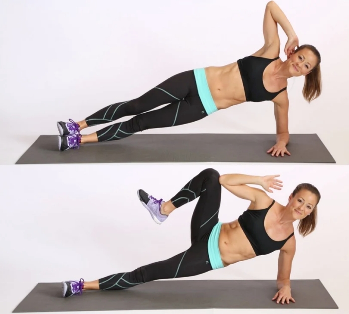 8 biến thể Plank giúp giảm mỡ toàn thân, bụng săn chắc siêu đẹp- Ảnh 5. 8 biến thể Plank giúp giảm mỡ toàn thân, bụng săn chắc siêu đẹp- Ảnh 5.