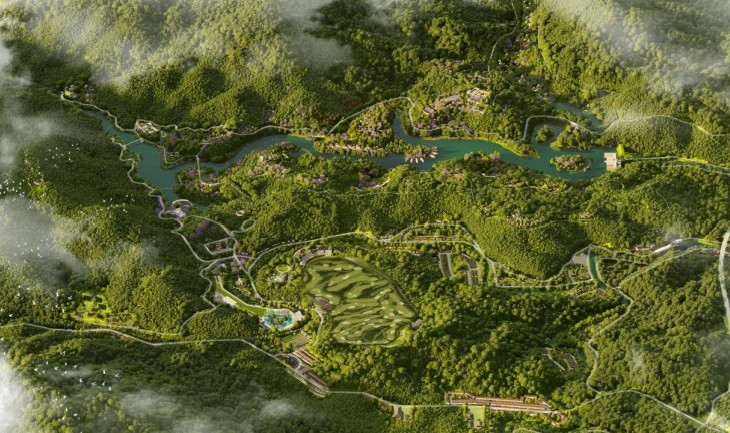 Tiến độ đường vào hồ Nặm Cắt ở Bắc Kạn hiện ra sao, còn vướng mắc gì?- Ảnh 1.