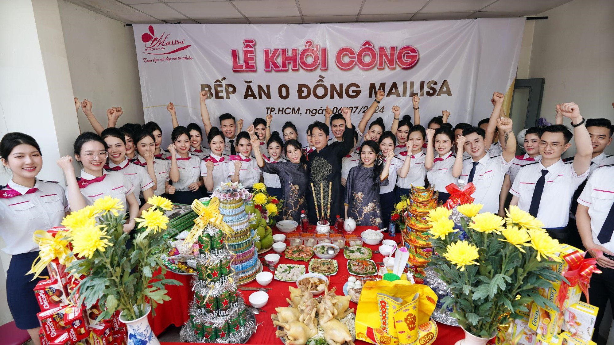 Bếp ăn 0 đồng Khánh Mailisa – công trình tình thương giữa lòng TP HCM- Ảnh 1. Bếp ăn 0 đồng Khánh Mailisa – công trình tình thương giữa lòng TP HCM- Ảnh 1.