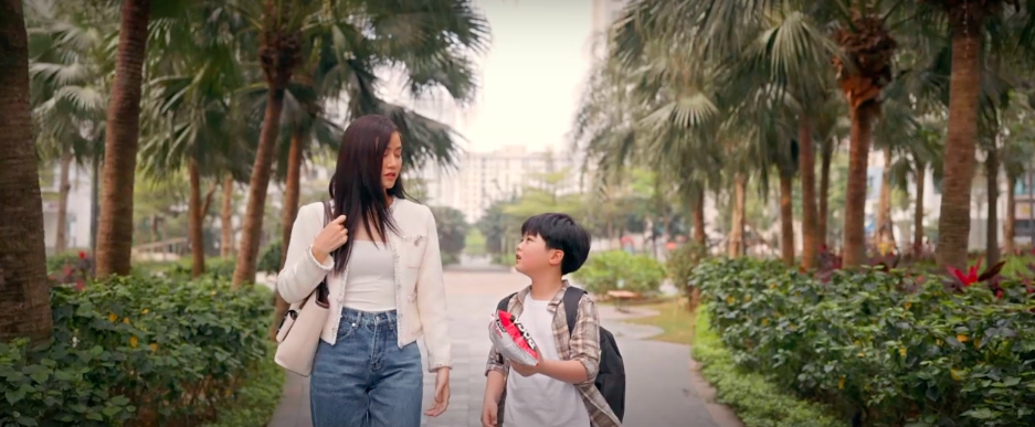 Nữ diễn viên quê Bắc Giang vào vai 'xưa nay hiếm' trong phim 'Cầu vồng ở phía chân trời', biến chồng mới thành chồng cũ- Ảnh 12.