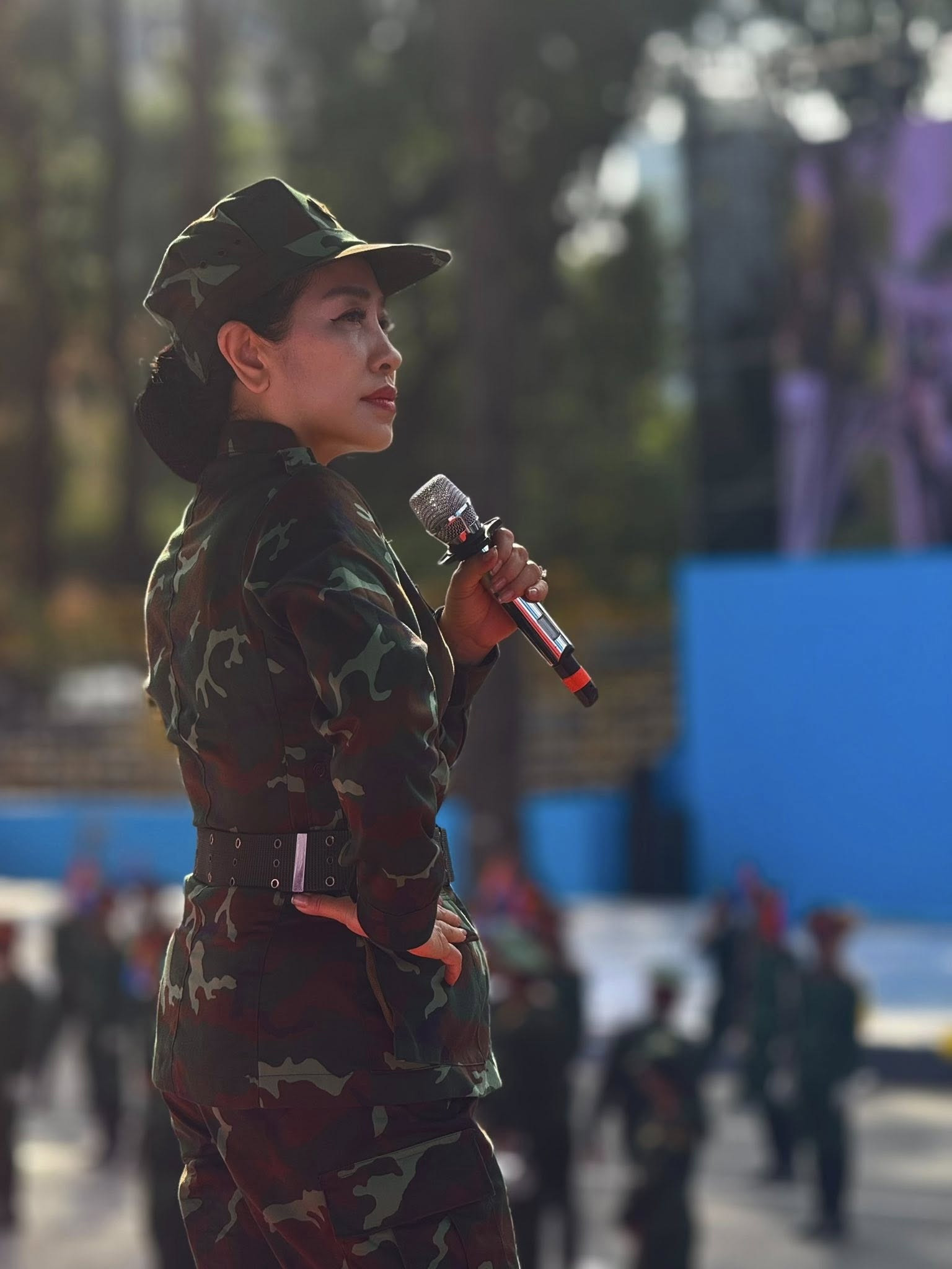 Chuyện chưa kể về NSND Thu Hà - nữ giảng viên mang hàm Đại tá - Ảnh 2. Chuyện chưa kể về NSND Thu Hà - nữ giảng viên mang hàm Đại tá - Ảnh 2.