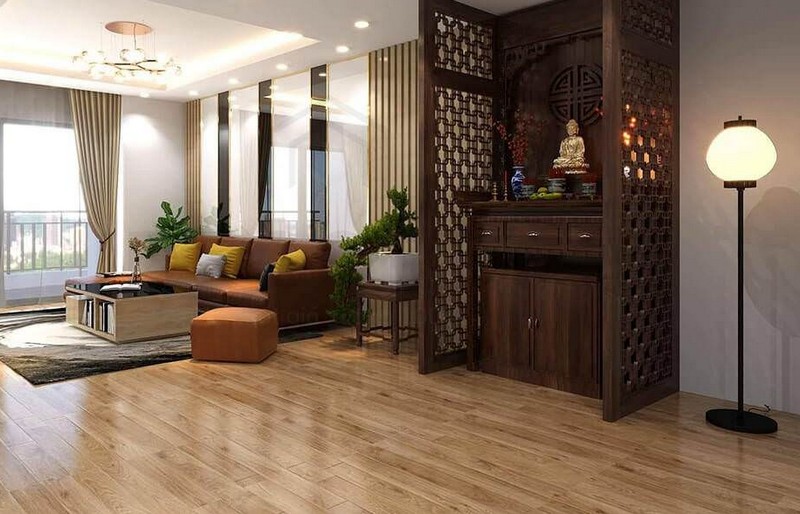 Sai lầm khi đặt bàn thờ chung cư như này ai cũng nên tránh- Ảnh 3.