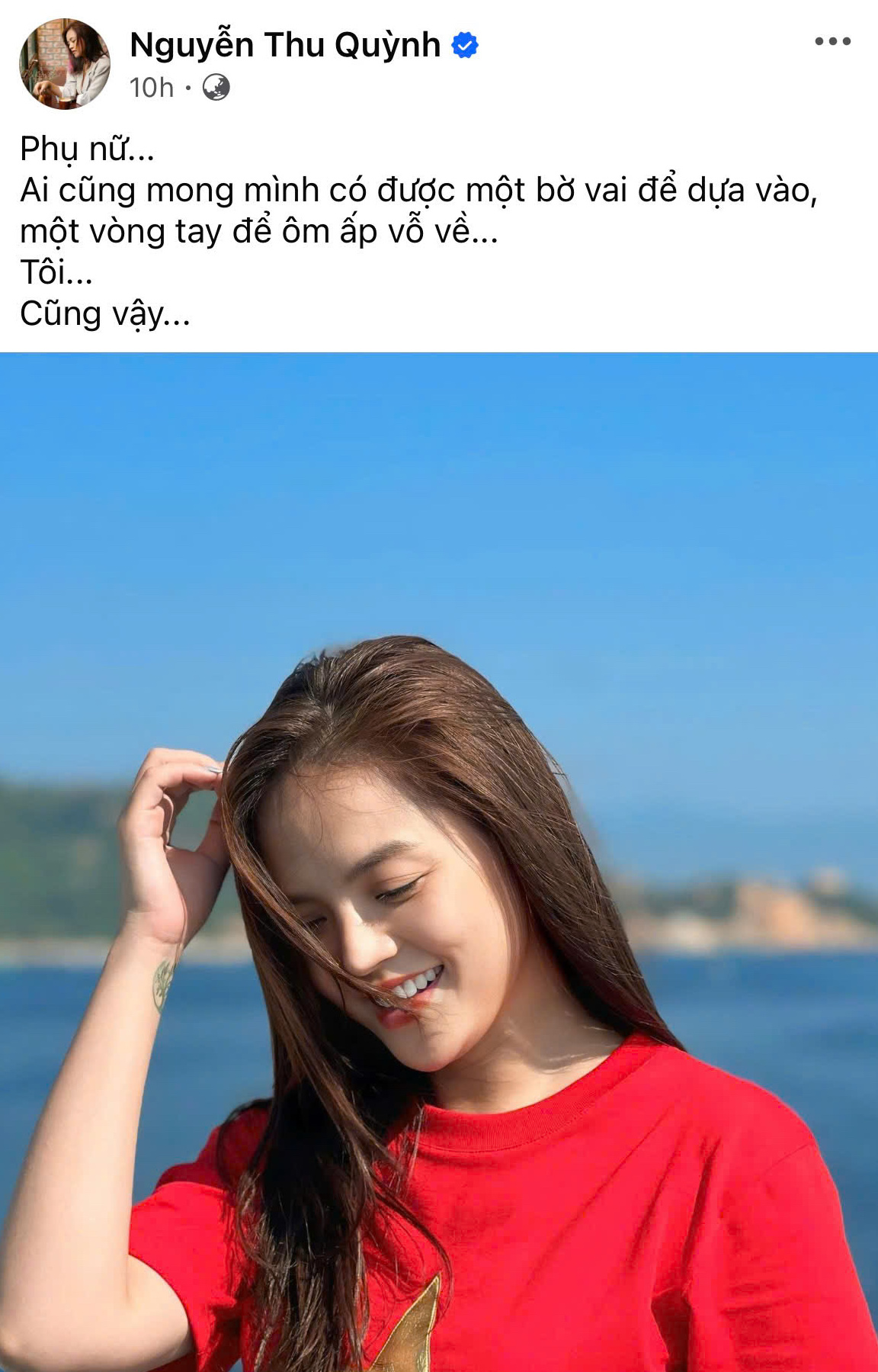 Thu Quỳnh chia sẻ gây chú ý sau nhiều năm làm mẹ đơn thân- Ảnh 1. Thu Quỳnh chia sẻ gây chú ý sau nhiều năm làm mẹ đơn thân- Ảnh 1.