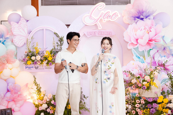 Tiệc chào đón em bé sắp chào đời của Ngô Thanh Vân và chồng trẻ- Ảnh 7. Tiệc chào đón em bé sắp chào đời của Ngô Thanh Vân và chồng trẻ- Ảnh 7.