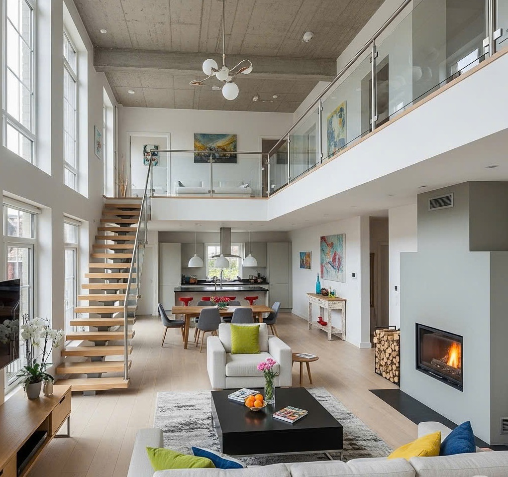 Có nên kết hợp căn hộ thông tầng với nhà ống không?- Ảnh 5.