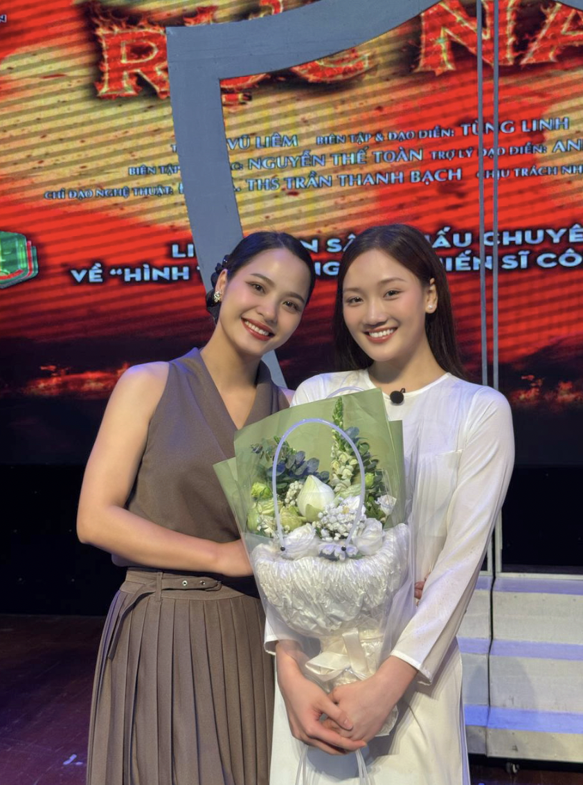 Á hậu quê Thái Bình có vai diễn dự Liên hoan Nghệ thuật Sân khấu chuyên nghiệp toàn quốc, là ai?- Ảnh 4.