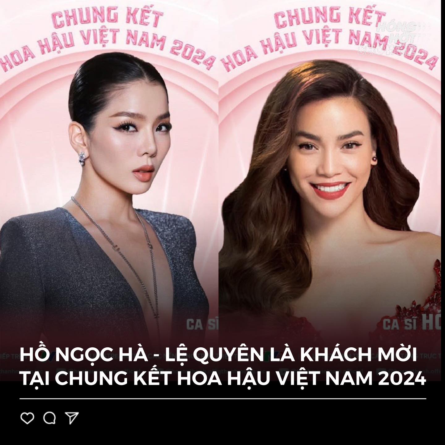 Phản ứng của Hương Giang khi mời 'đôi bạn' Hồ Ngọc Hà - Lệ Quyên trình diễn đêm chung kết Hoa hậu Việt Nam 2024- Ảnh 1.