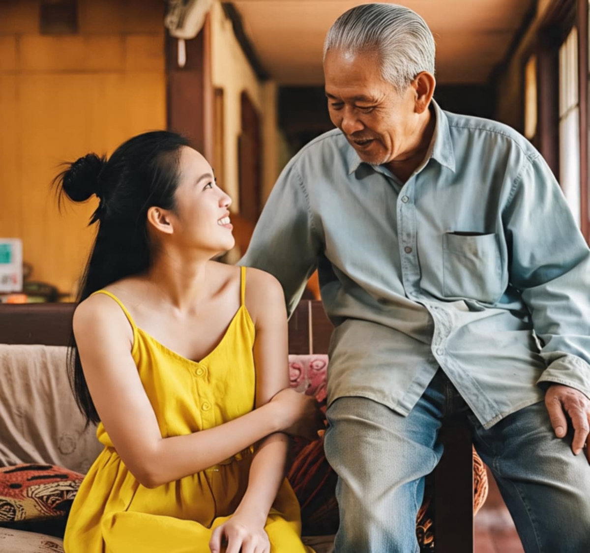 Bố muốn đi bước nữa với bạn thân của tôi - Ảnh 1. Bố muốn đi bước nữa với bạn thân của tôi - Ảnh 1.