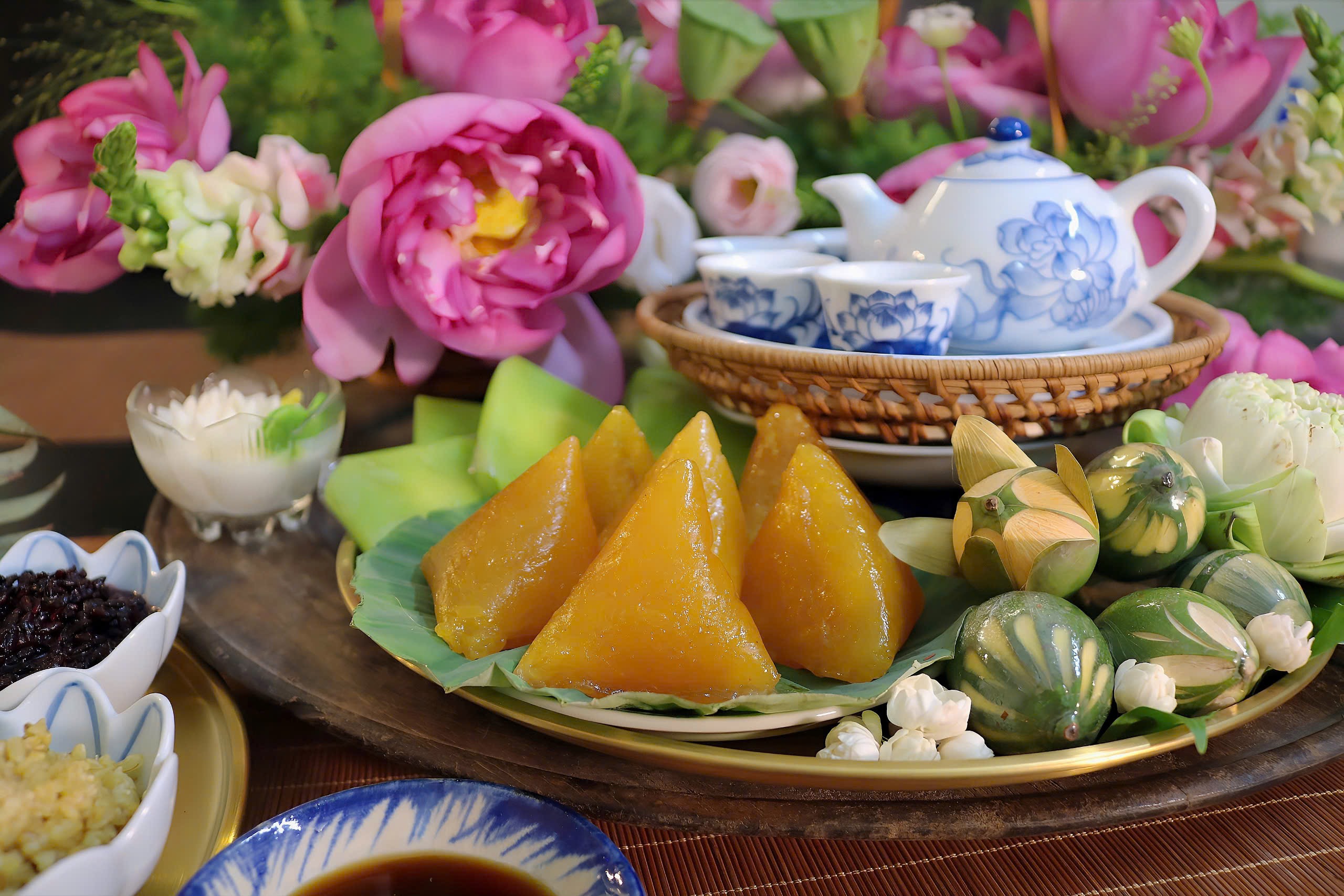 Mâm cỗ vịt cúng lễ của mẹ đảm Hà thành khiến bao người trầm trồ và tự hào về vẻ đẹp ẩm thực Việt- Ảnh 5.