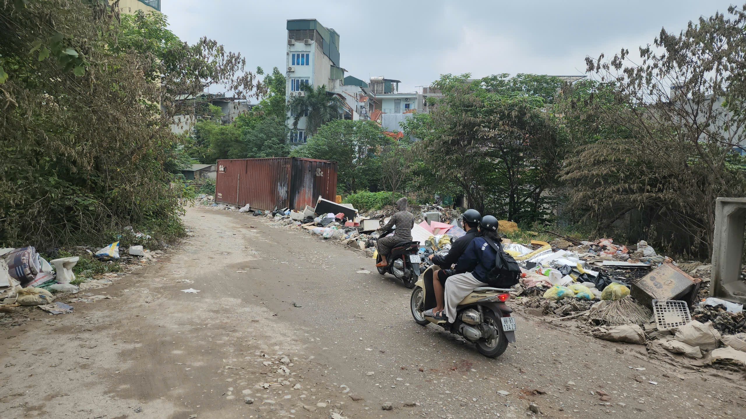 Hà Nội: Rác thải tràn lan tại dự án đường Vũ Quỳnh nối Lê Đức Thọ - Phạm Hùng ở quận Nam Từ Liêm- Ảnh 7.