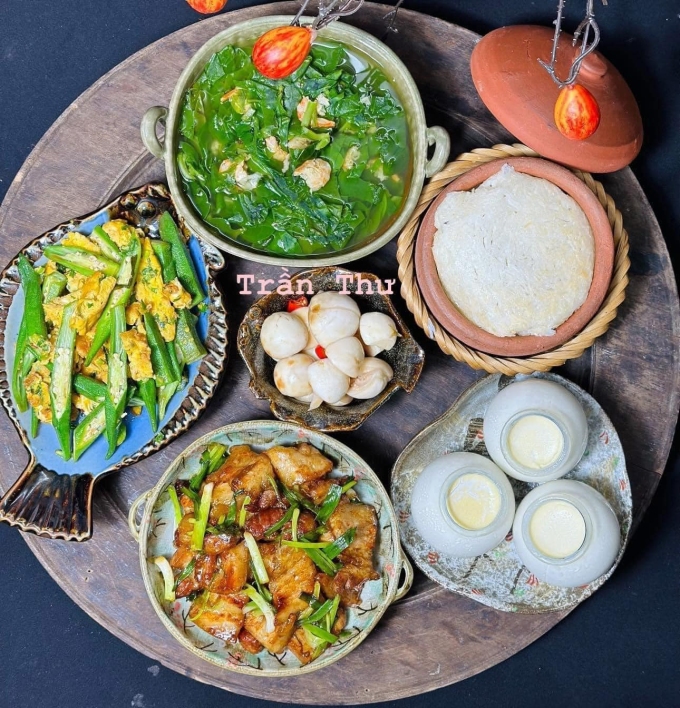 Mẹ đảm 9X gợi ý những mâm cơm chống ngán ngày hè - Ảnh 1.
