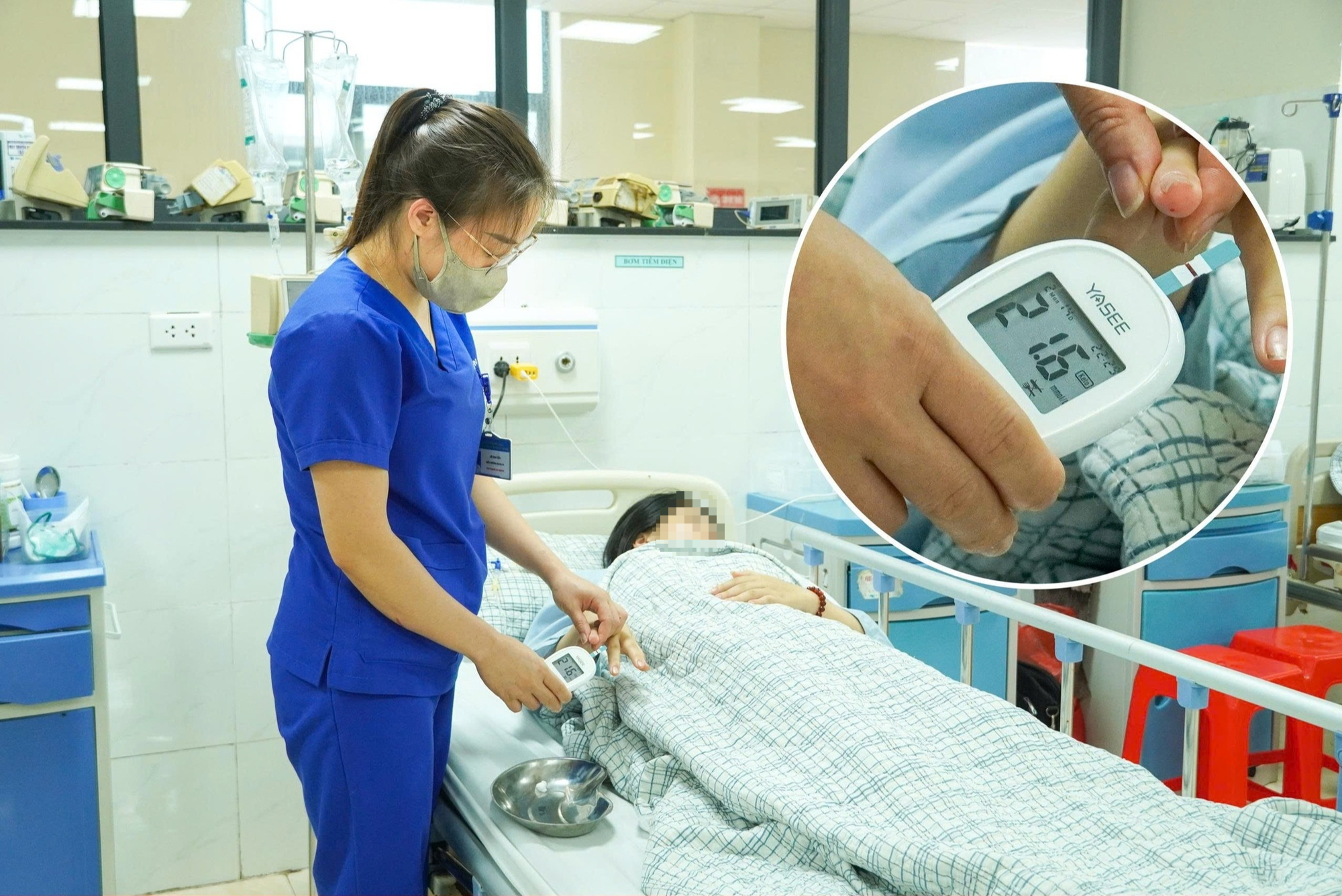 Bé gái 16 tuổi ở Phú Thọ nhập viện cấp cứu do sai lầm khi điều trị tiểu đường nhiều người hay mắc phải - Ảnh 1.