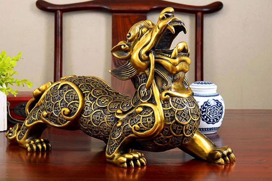 Cách đặt Tỳ Hưu trên bàn làm việc chuẩn phong thủy- Ảnh 5.