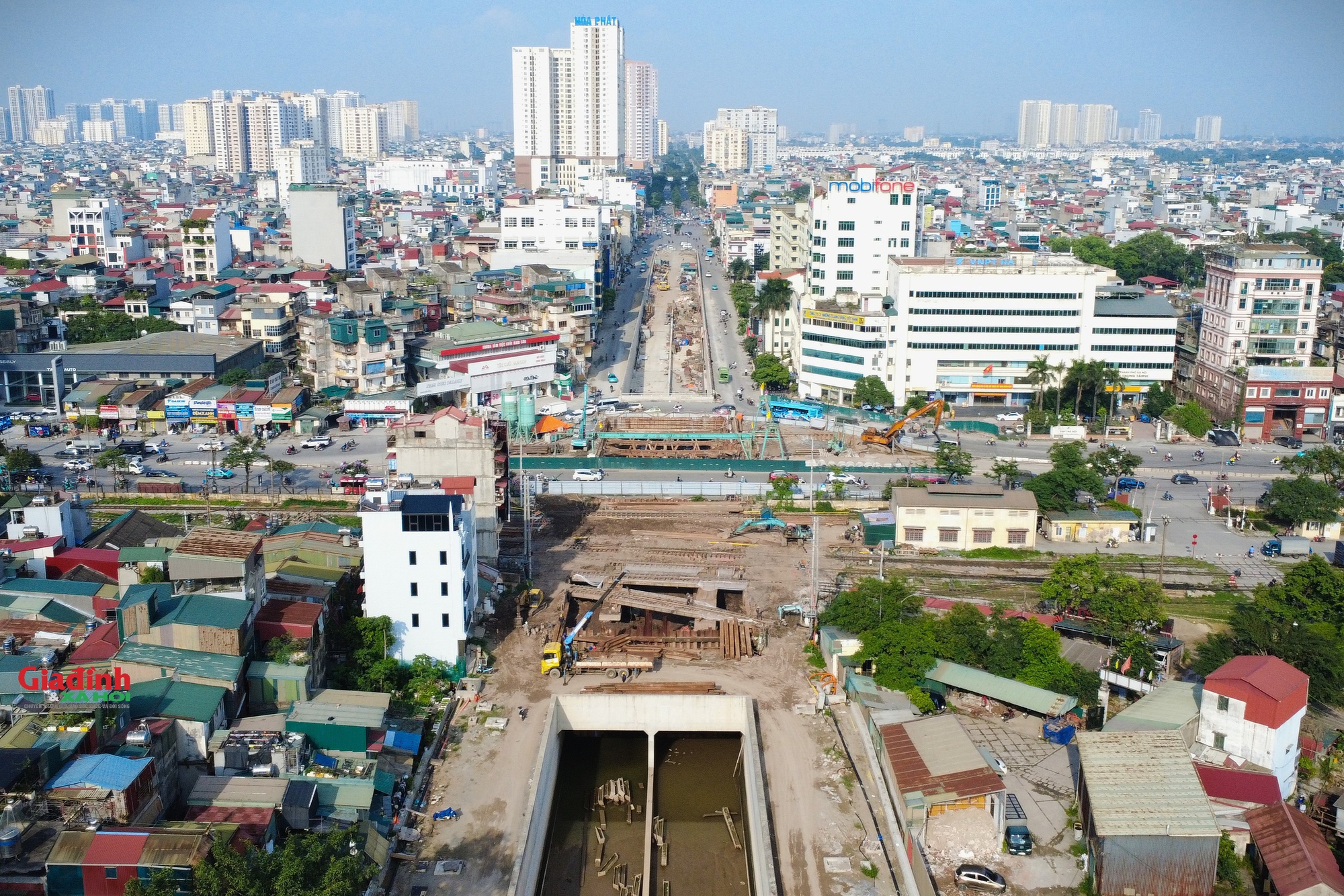 Hiện trạng hầm chui gần 800 tỷ đồng ở Hà Nội dự kiến thông xe trong năm 2025 - Ảnh 5. Hiện trạng hầm chui gần 800 tỷ đồng ở Hà Nội dự kiến thông xe trong năm 2025 - Ảnh 5.