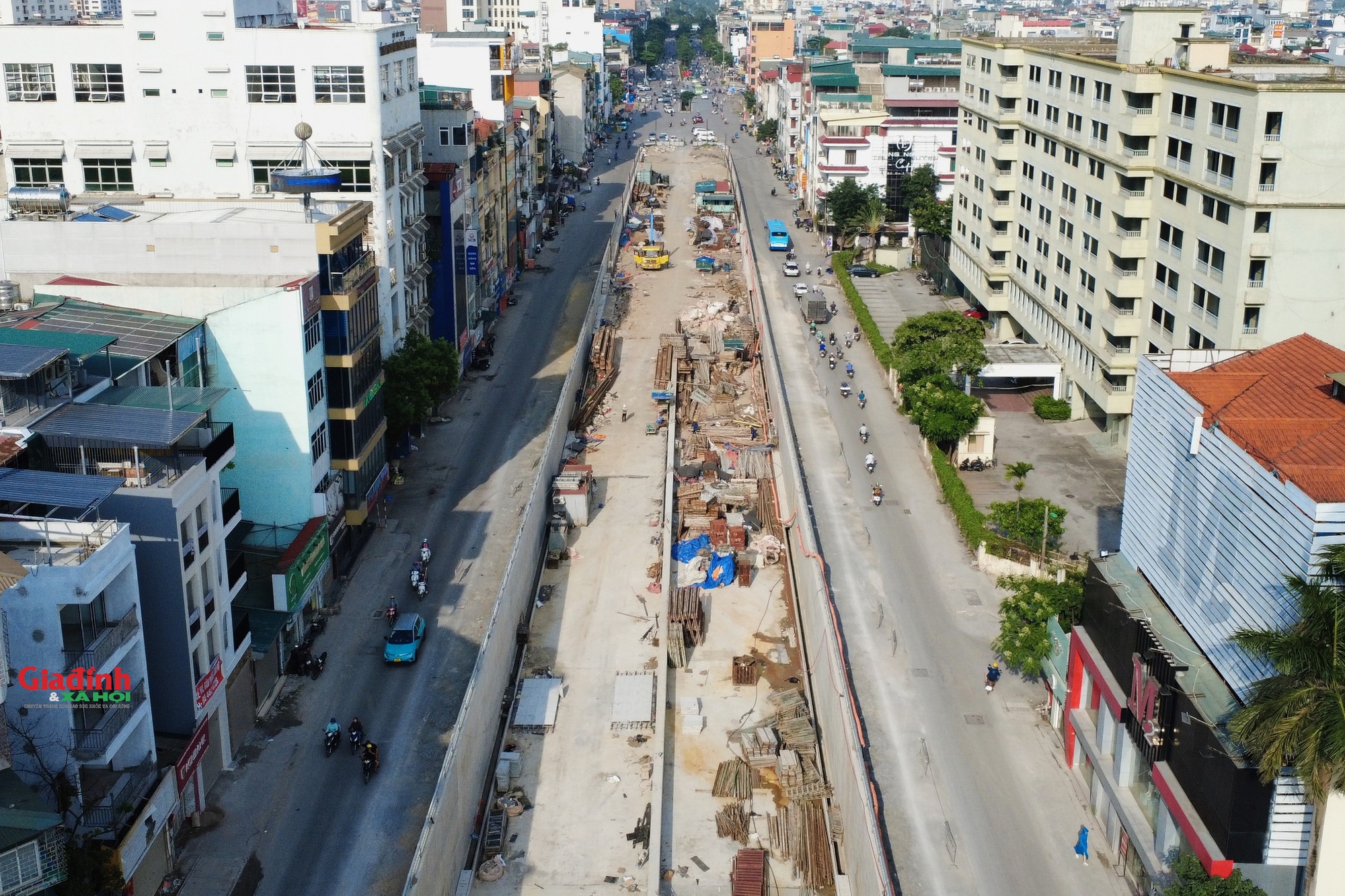 Hiện trạng hầm chui gần 800 tỷ đồng ở Hà Nội dự kiến thông xe trong năm 2025 - Ảnh 7. Hiện trạng hầm chui gần 800 tỷ đồng ở Hà Nội dự kiến thông xe trong năm 2025 - Ảnh 7.