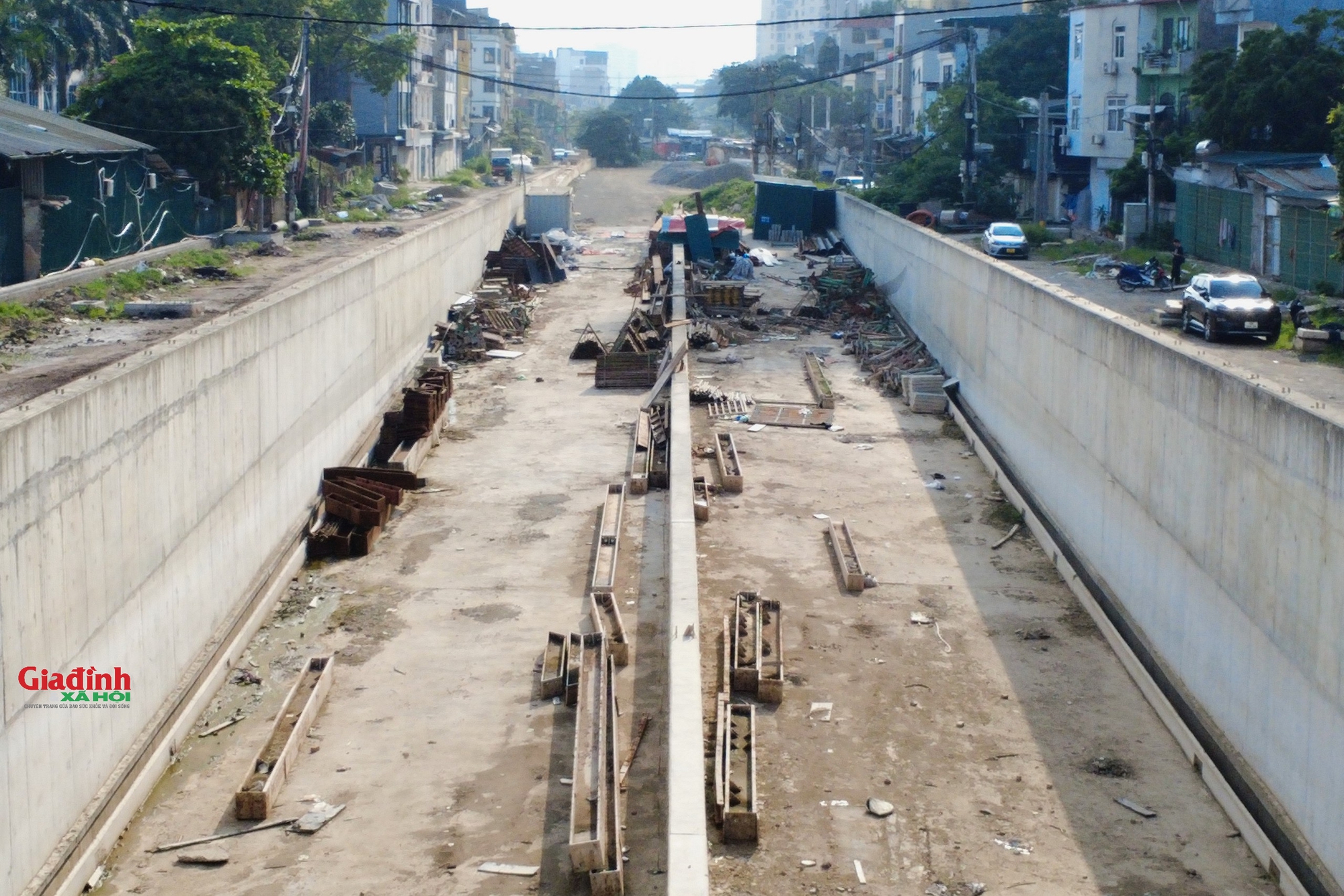 Hiện trạng hầm chui gần 800 tỷ đồng ở Hà Nội dự kiến thông xe trong năm 2025 - Ảnh 9. Hiện trạng hầm chui gần 800 tỷ đồng ở Hà Nội dự kiến thông xe trong năm 2025 - Ảnh 9.