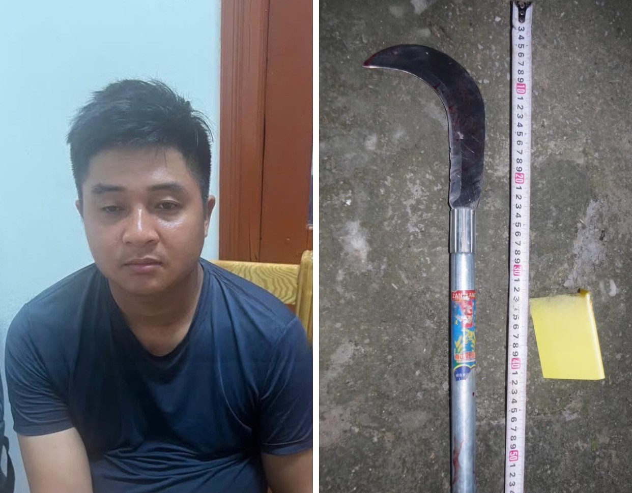 Con rể chém mẹ vợ tử vong sau mâu thuẫn, rồi ra đầu thú trong đêm - Ảnh 1. Con rể chém mẹ vợ tử vong sau mâu thuẫn, rồi ra đầu thú trong đêm - Ảnh 1.
