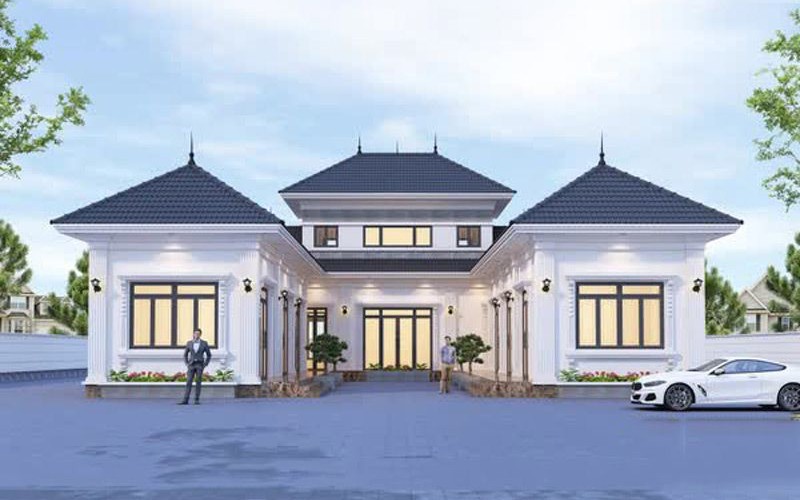 Lưu ý khi xây nhà hình chữ U để giữ gìn sự hài hòa, thịnh vượng cho gia đình