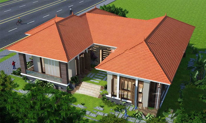Lưu ý khi xây nhà hình chữ U để giữ gìn sự hài hòa, thịnh vượng cho gia đình- Ảnh 2.