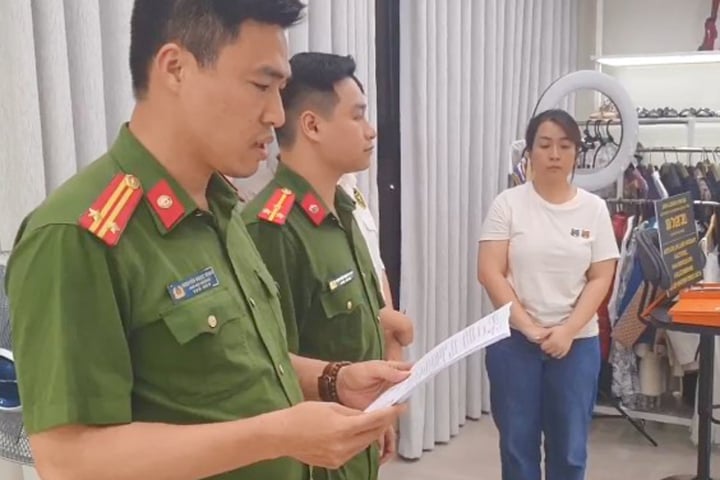 Tạm giữ hình sự chủ shop online trốn thuế có doanh thu hơn 800 tỷ đồng - Ảnh 1. Tạm giữ hình sự chủ shop online trốn thuế có doanh thu hơn 800 tỷ đồng - Ảnh 1.
