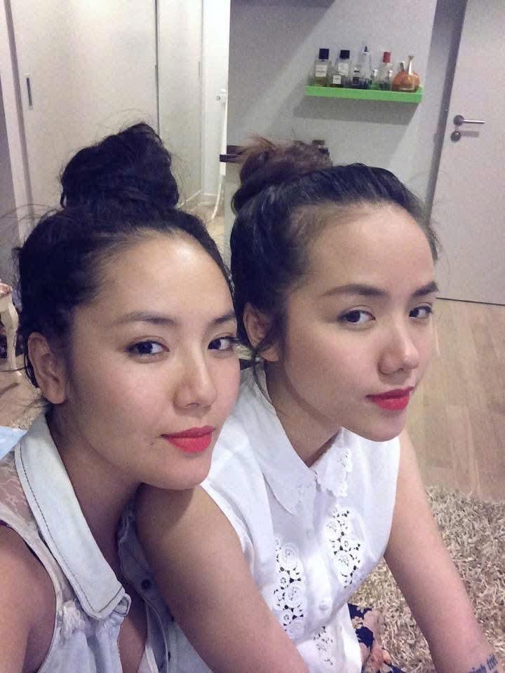 'Mặt mộc, không app, không chỉnh sửa': Nhan sắc thật của Phương Linh - Phương Ly ‘đốn tim’ cộng đồng mạng - Ảnh 3.
