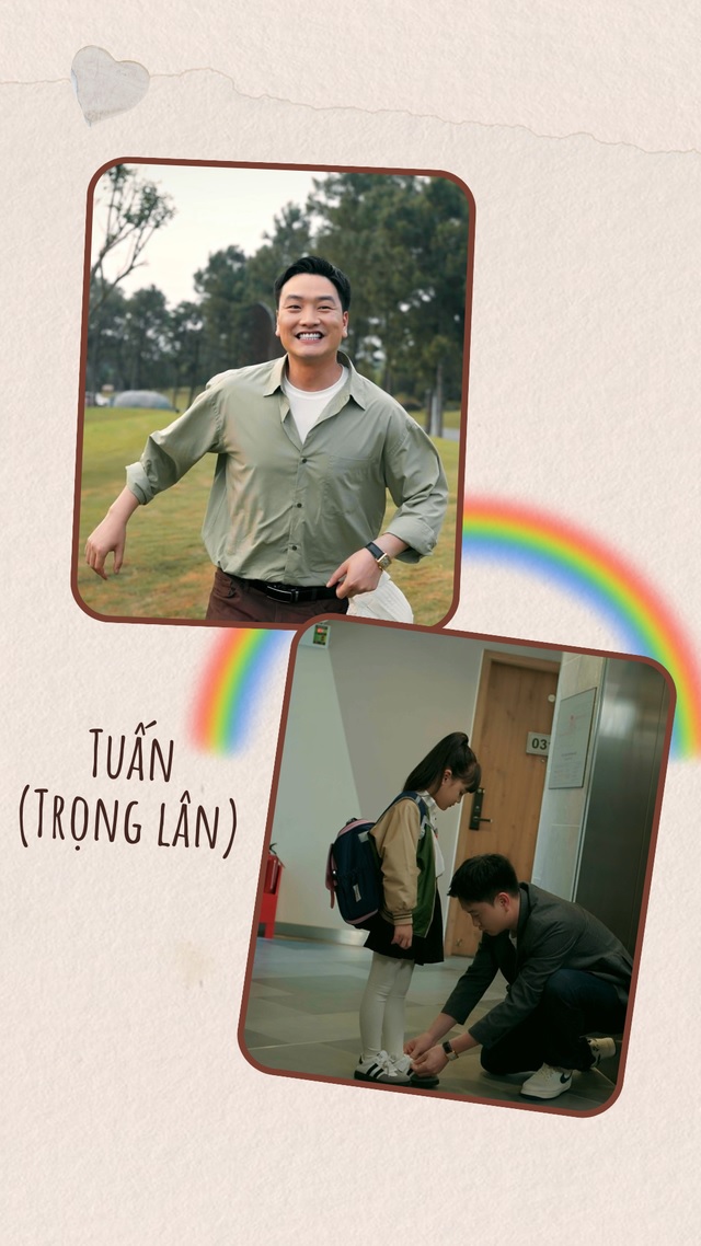 Nam diễn viên chuyên đóng 'trai hư' gây bất ngờ khi thành ông bố đơn thân trong phim "Cầu vồng ở phía chân trời" - Ảnh 5. Nam diễn viên chuyên đóng 'trai hư' gây bất ngờ khi thành ông bố đơn thân trong phim "Cầu vồng ở phía chân trời" - Ảnh 5.