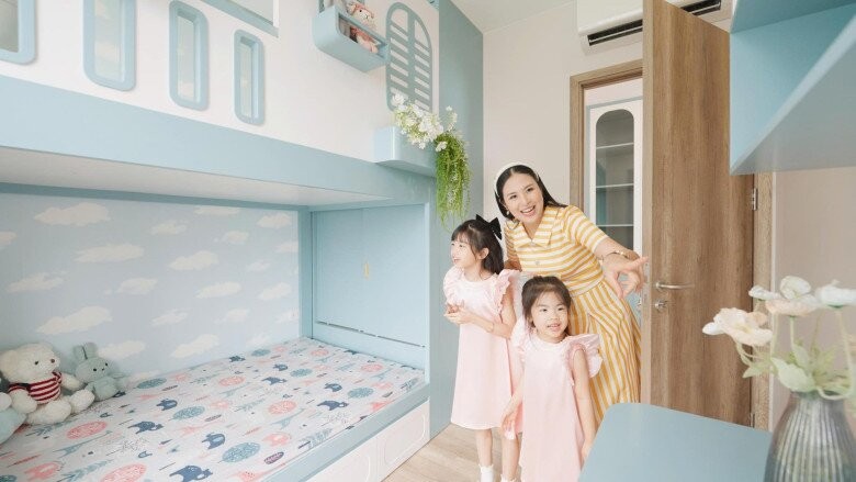 Hoa hậu Việt Nam vác bụng bầu tự trang trí căn hộ xinh xắn nên thơ, "khối nghỉ hè" đến mà thích mê - Ảnh 6. Hoa hậu Việt Nam vác bụng bầu tự trang trí căn hộ xinh xắn nên thơ, "khối nghỉ hè" đến mà thích mê - Ảnh 6.