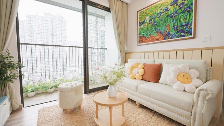 Hoa hậu Việt Nam vác bụng bầu tự trang trí căn hộ xinh xắn nên thơ, "khối nghỉ hè" đến mà thích mê - Ảnh 3. Hoa hậu Việt Nam vác bụng bầu tự trang trí căn hộ xinh xắn nên thơ, "khối nghỉ hè" đến mà thích mê - Ảnh 3.