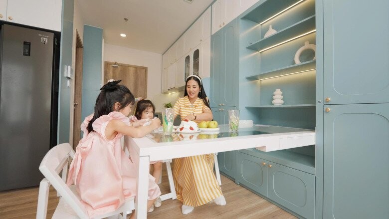 Hoa hậu Việt Nam vác bụng bầu tự trang trí căn hộ xinh xắn nên thơ, "khối nghỉ hè" đến mà thích mê - Ảnh 14. Hoa hậu Việt Nam vác bụng bầu tự trang trí căn hộ xinh xắn nên thơ, "khối nghỉ hè" đến mà thích mê - Ảnh 14.