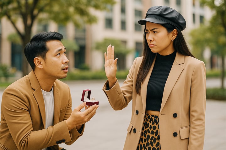 Tôi cầu hôn, bạn gái nói lương dưới 30 triệu đừng mơ cưới vợ - Ảnh 2.