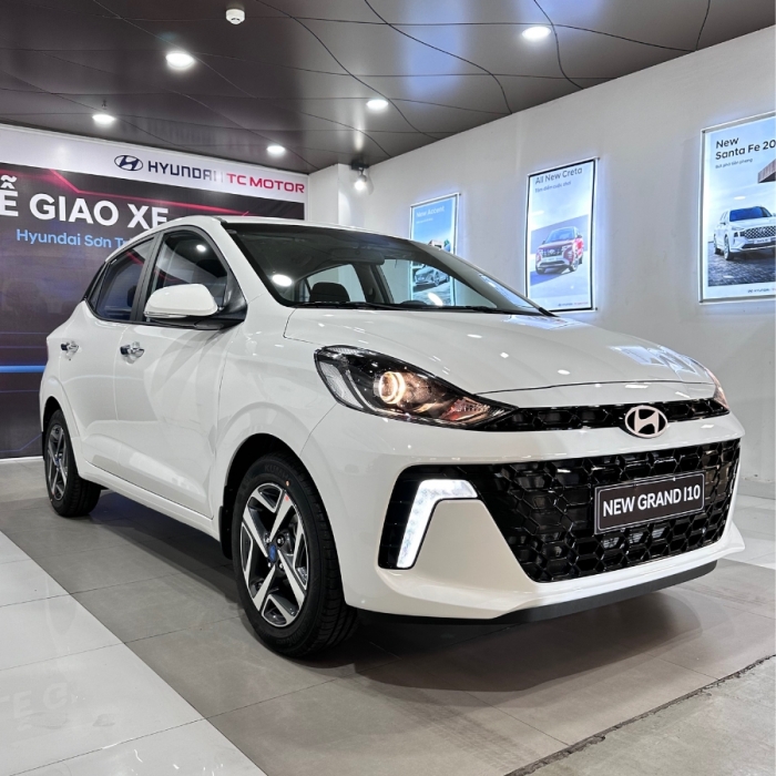 Giá lăn bánh Hyundai Grand i10 mới nhất giảm chưa từng có, rẻ kỷ lục, dẫn đầu xe hatchback hạng A rẻ nhất- Ảnh 3. Giá lăn bánh Hyundai Grand i10 mới nhất giảm chưa từng có, rẻ kỷ lục, dẫn đầu xe hatchback hạng A rẻ nhất- Ảnh 3.